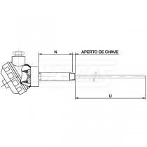Termopar Isolação Mineral