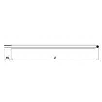 Termopar Convencional Básico sem Isolação