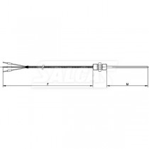 Termoresistência PT100 Salcas