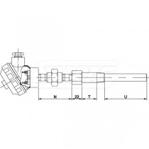 Termoresistência PT100 Salcas
