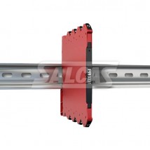 Transmissor de Temperatura SLIM | PR 3331 | 4 a 20mA | PT100 e Termopar | Trilho DIN